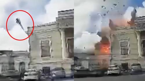 عکس حمله پر خسارت ارتش اوکراین به خاک روسیه با این موشک روسی!