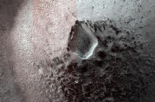 جولان عنکبوت ها بر سطح مریخ