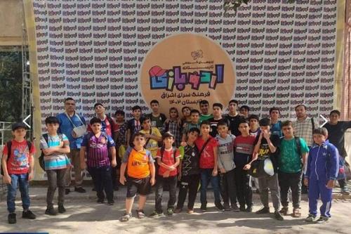۱۵ هزار نوجوان تهرانی در طرح اردو بازی شرکت کردند